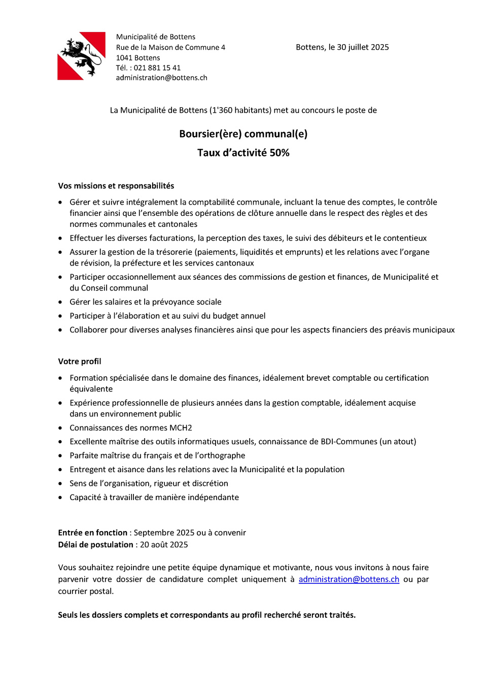 20250730_OffreBoursier-e_Bottens 20250730_OffreBoursier-e_Bottens
