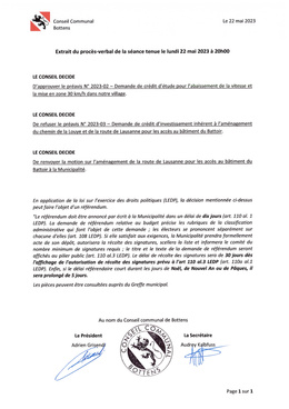 CC2023-05-22_Extrait Conseil Communal du 22 mai 2023