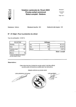 20230618_Votation cantonale Votation 18 juin 2023